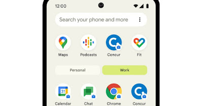 cuenta de trabajo de Android