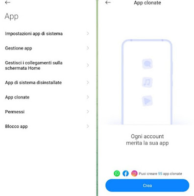 Clonación de Xiaomi