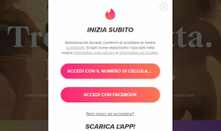 Iniciar sesión en Tinder