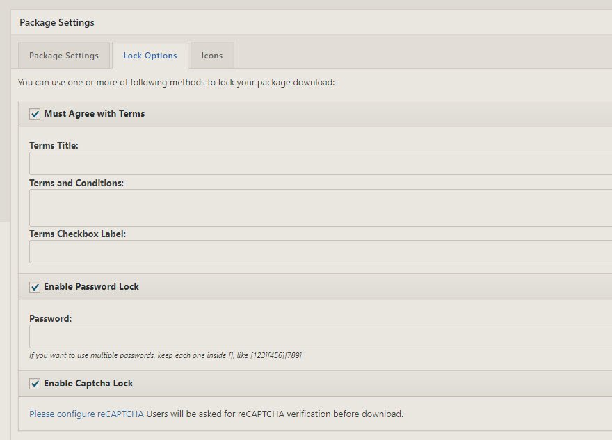 gestor de descargas wordpress