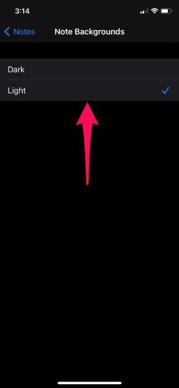 Cómo cambiar el fondo de las notas en iPhone y iPad