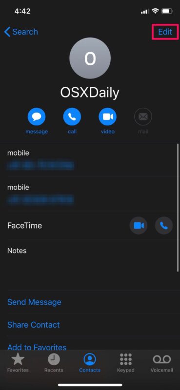 ¿Cómo silenciar un contacto en iPhone para silenciar sus llamadas, mensajes y notificaciones?
