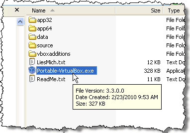 Portátil - VirtualBox listo para usar