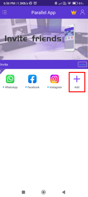 toque la opción Agregar |  vincular varias cuentas de Pokémon GO