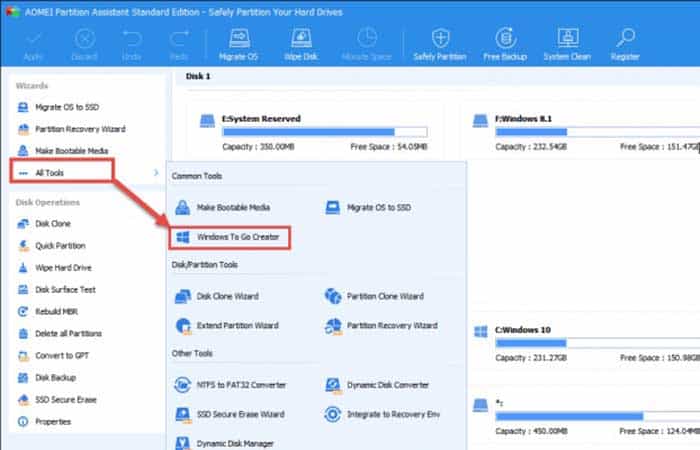 AOMEI Partition Assistant