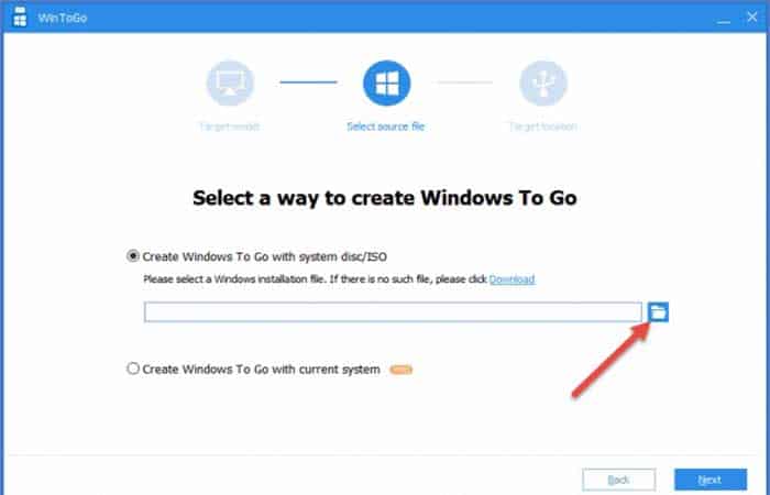 Crear unidad flash de arranque