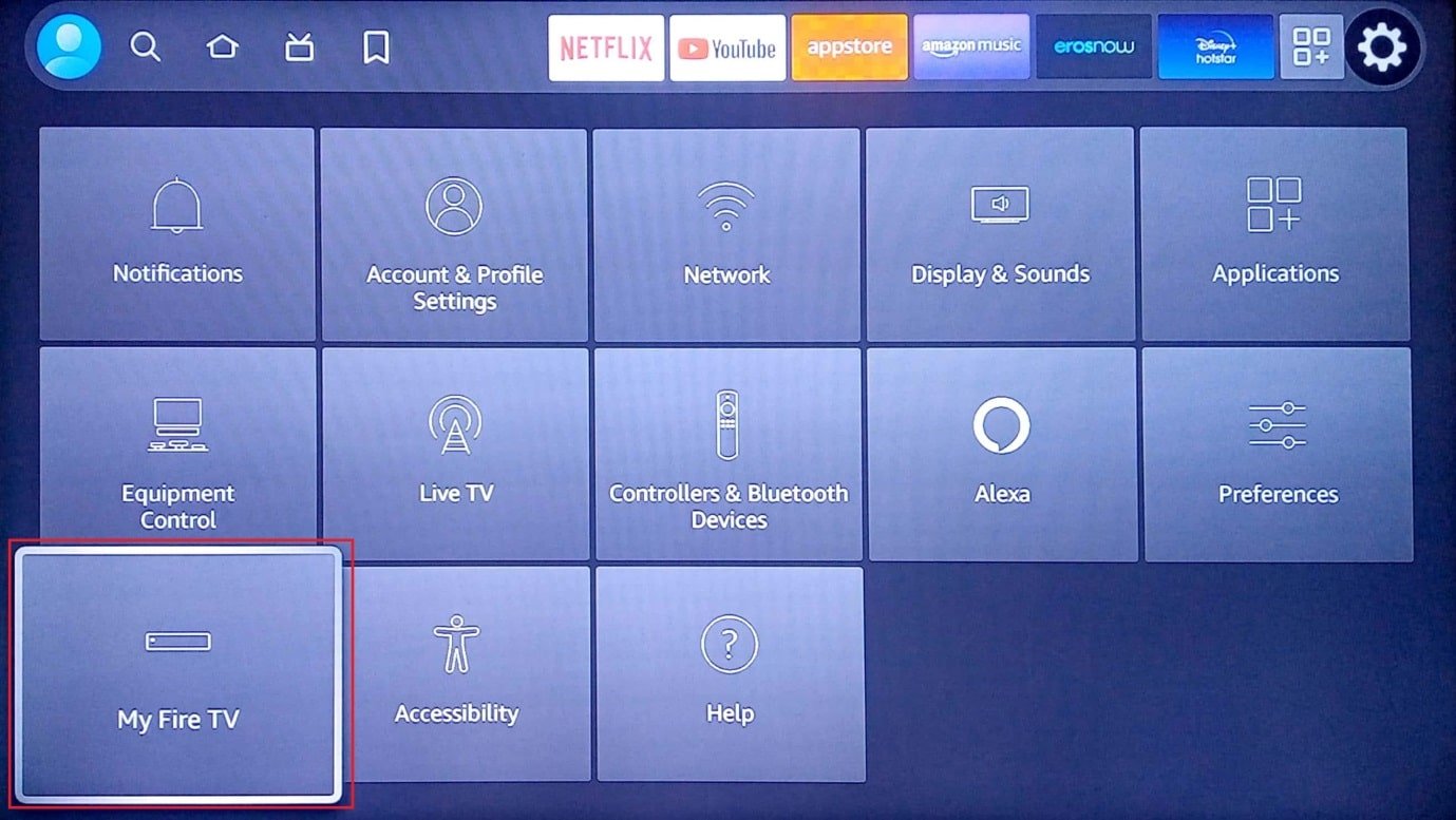 seleccione mi televisor de fuego. Solucione el problema lento de Amazon Fire Stick