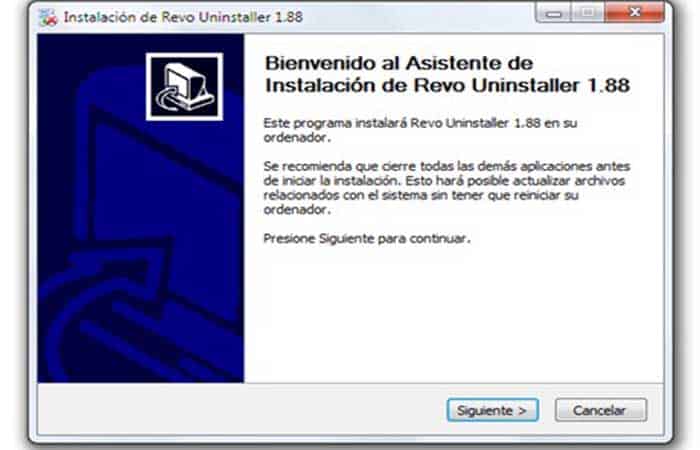 Manual del desinstalador de Revo en español