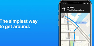 Mapas de iPhone aplicación de mapas