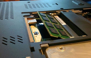 cuaderno ram computadora portátil ram