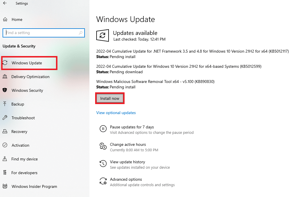 Actualizar Windows. Solucionar el error de video 5 en las diapositivas de Google