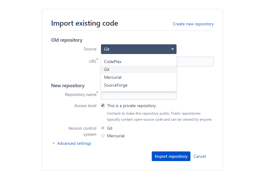 GitHub y Bitbucket