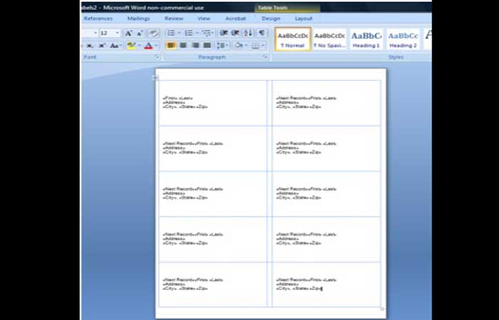 Configurar el aspecto de la etiqueta