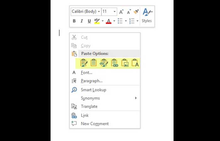 Importar datos de Excel a una tabla de Word