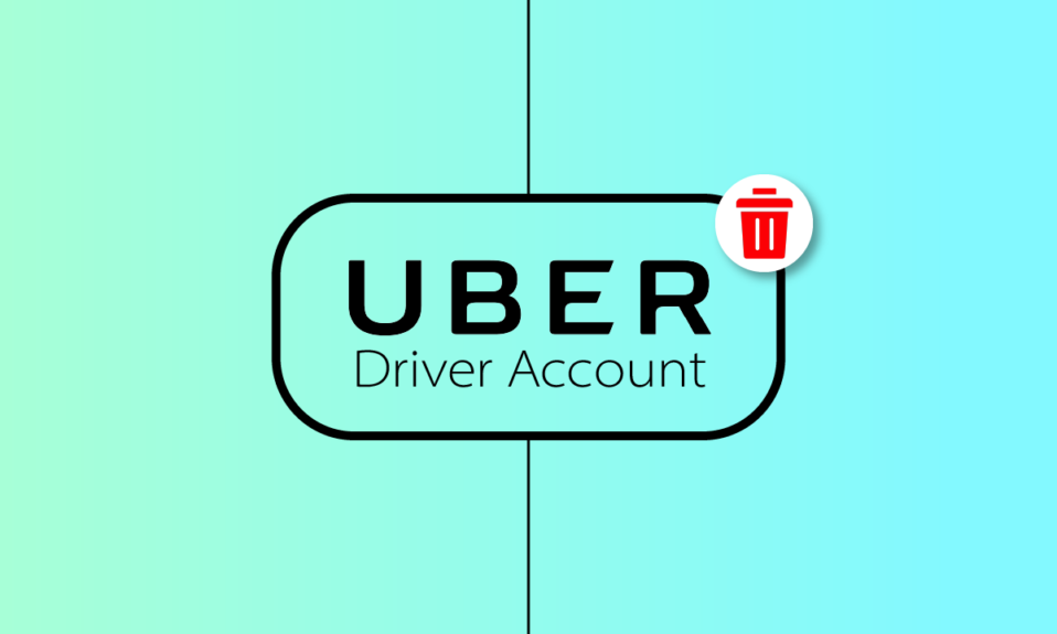 Cómo eliminar la cuenta de conductor de Uber