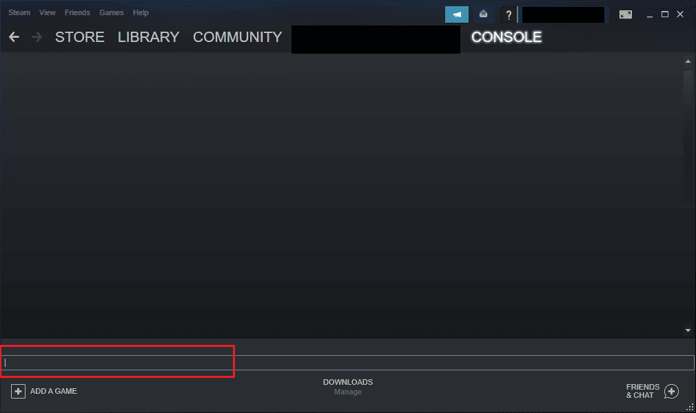 Introduzca la dirección IP del sistema host. Arreglar Steam Remote Play que no funciona en Windows 10