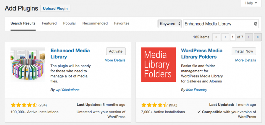Complemento de biblioteca multimedia extendida.