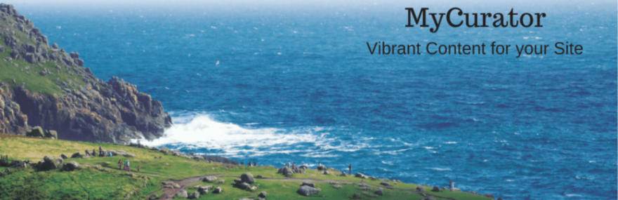 Logotipo de MyCurator del directorio de complementos de WordPress.