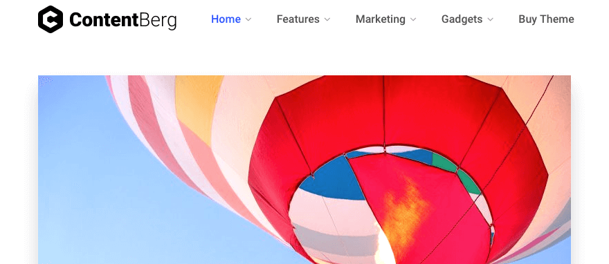 Tema de ContentBerg.