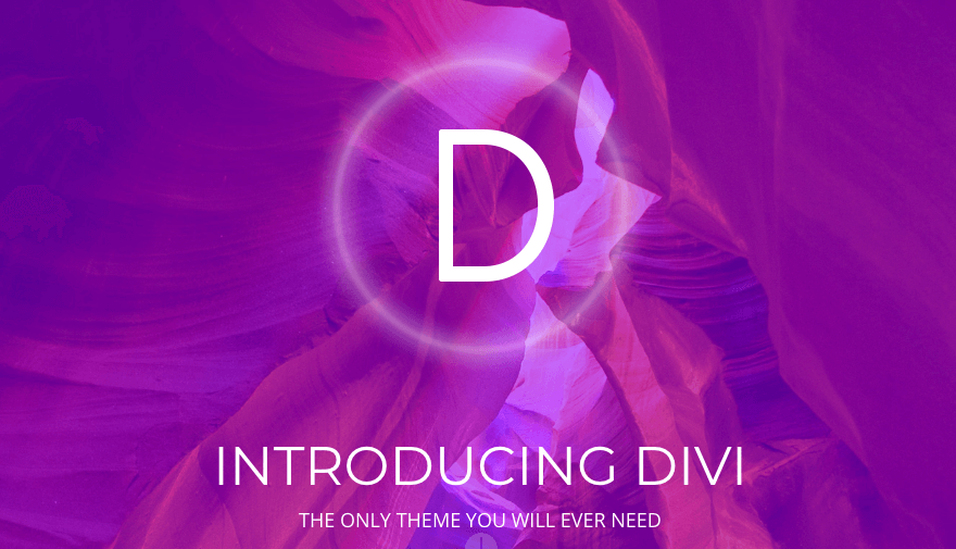 Tema Divi.