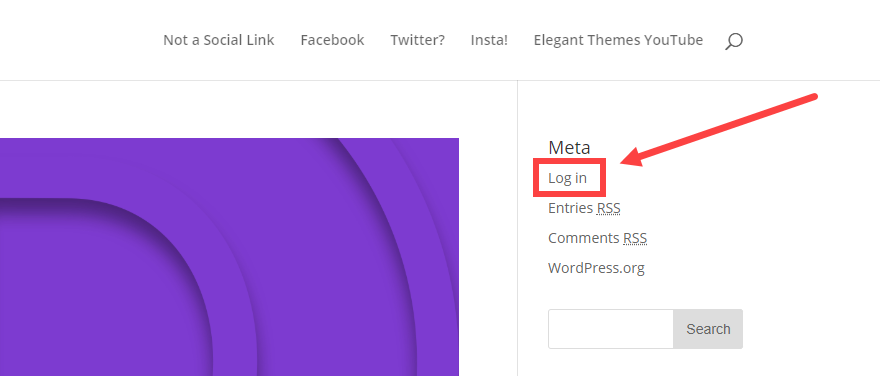Página de registro de usuario de WordPress