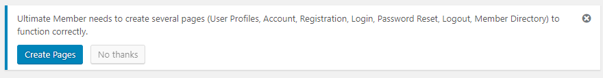 Página de registro de usuario de WordPress
