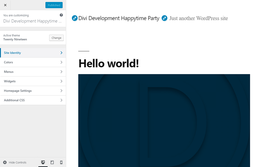 Veinte diecinueve 2019 tema predeterminado