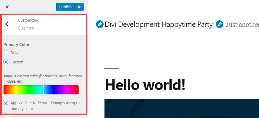Veinte diecinueve 2019 tema predeterminado