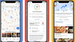 aplicación de mapas de Google mapa de navegación