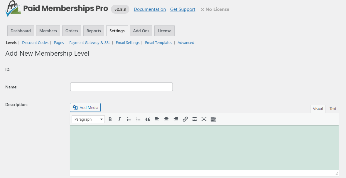Panel de Membresía Pro Pagada