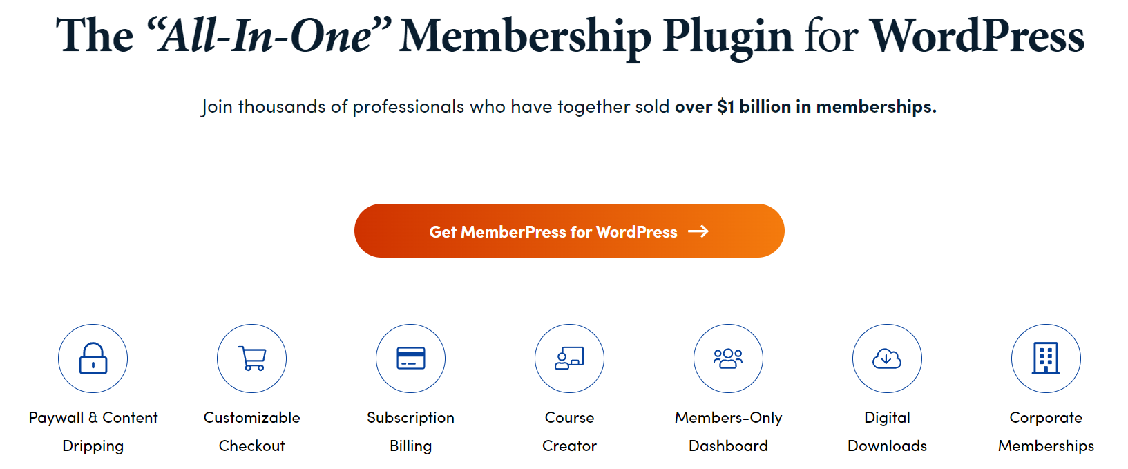 MemberPress es uno de los mejores complementos de muro de pago de WordPress.