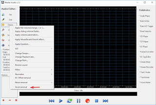 maestro del sonido programa de audio principal