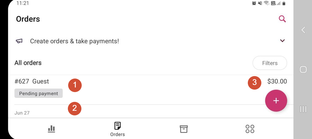 Ver pedidos de WooCommerce