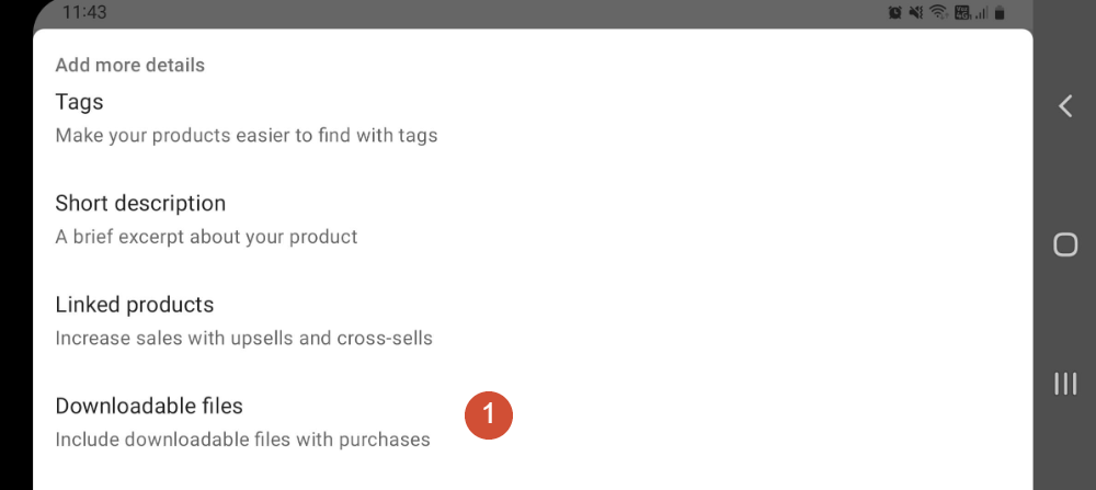 Incluyendo la descarga de archivos para compras de WooCommerce. 