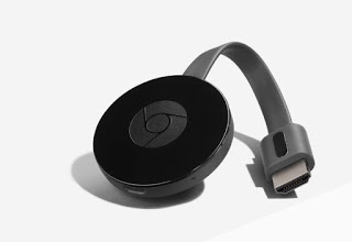 Televisor Chromecast cromo fundido