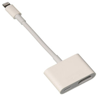 Adaptador Lightning de Apple adaptador de manzana