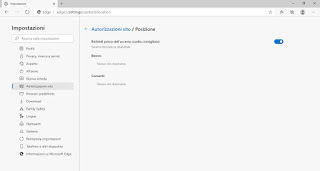 Límite de geolocalización Borde de Microsoft