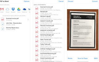 Aplicación PDF a Word de pdf a word