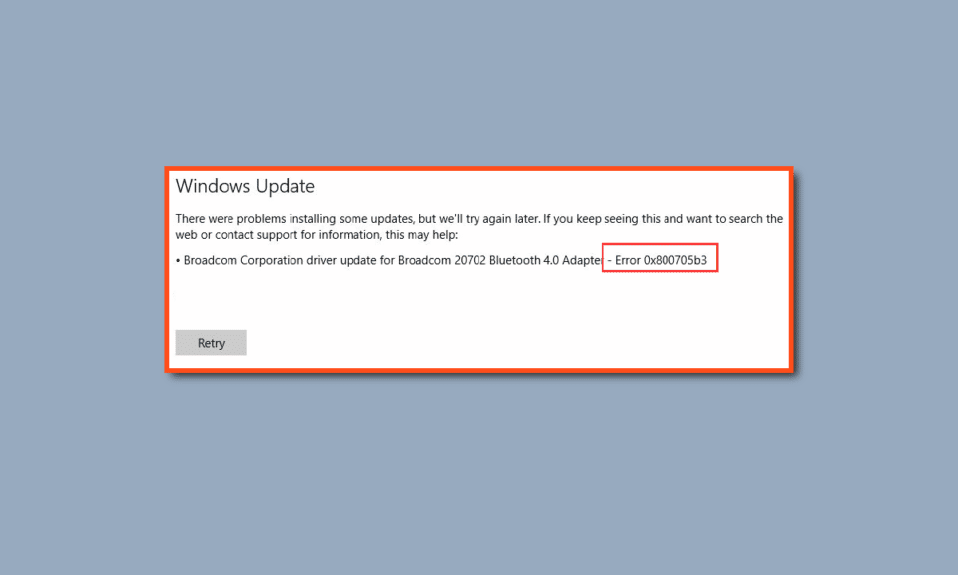 Solucionar el error 0x800705b3 en Windows Update