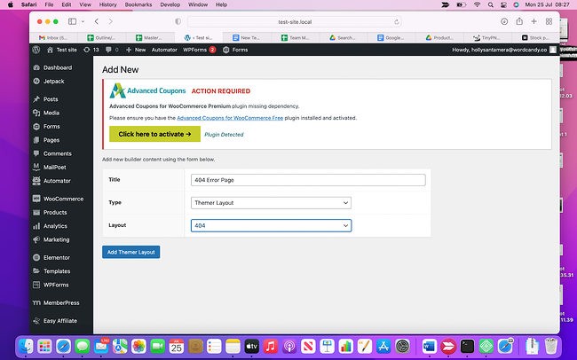Creador de paginas 404 en wordpress