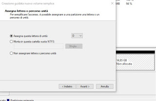 crear un nuevo volumen nuevo volumen de disco