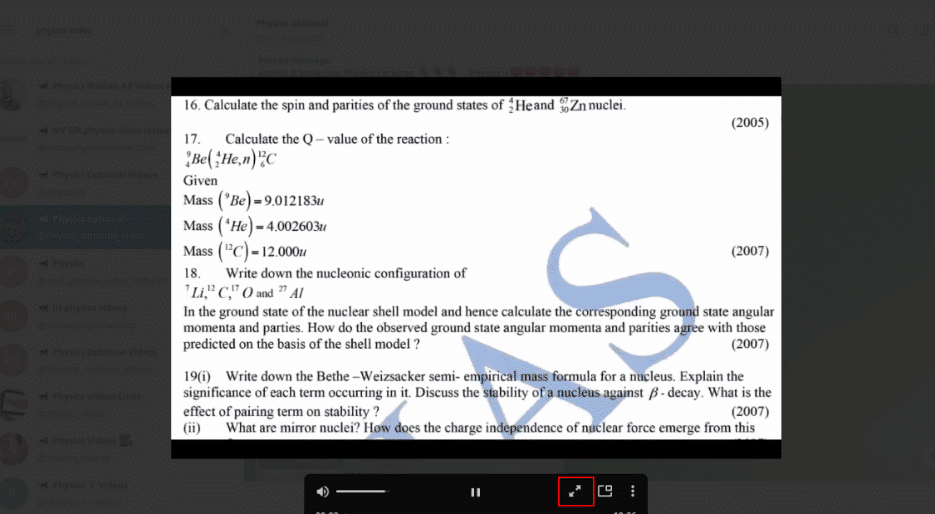 ver el archivo de video en modo de pantalla completa.  Cómo descargar videos de Telegram
