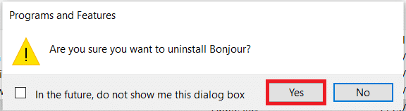 Solicitud de confirmación