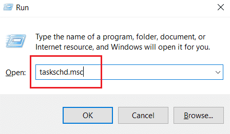 Ejecutar cuadro de diálogo.  Arreglar el proceso MoUSO Core Worker en Windows 10