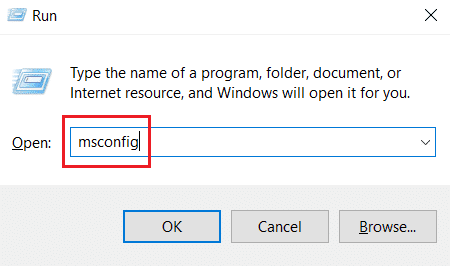 Ejecutar cuadro de diálogo. Arreglar otra instalación en curso en Windows 10