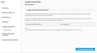 Impresión integrada en la nube de Google impresora en la nube