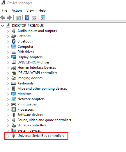 ventana del Administrador de dispositivos. Cómo instalar la compatibilidad con dispositivos móviles de Apple en Windows 10