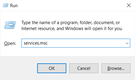 Escriba services.msc en el cuadro de búsqueda Ejecutar y presione Entrar. Cómo instalar la compatibilidad con dispositivos móviles de Apple en Windows 10