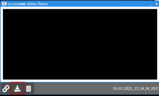 haga clic en el botón Descargar en la parte inferior de la pantalla para guardar el archivo en su PC.  Cómo grabar una reunión de Zoom sin permiso en Windows 10