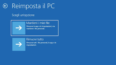 Consola de recuperación